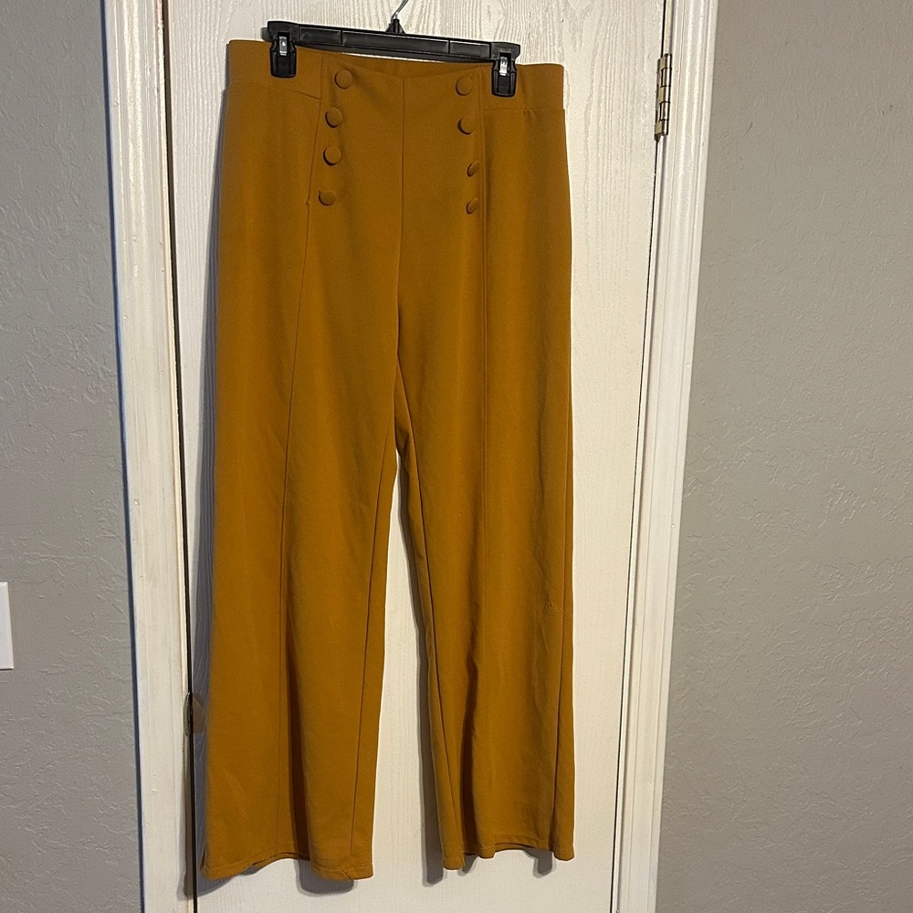 Soho Apparel Golden Trousers